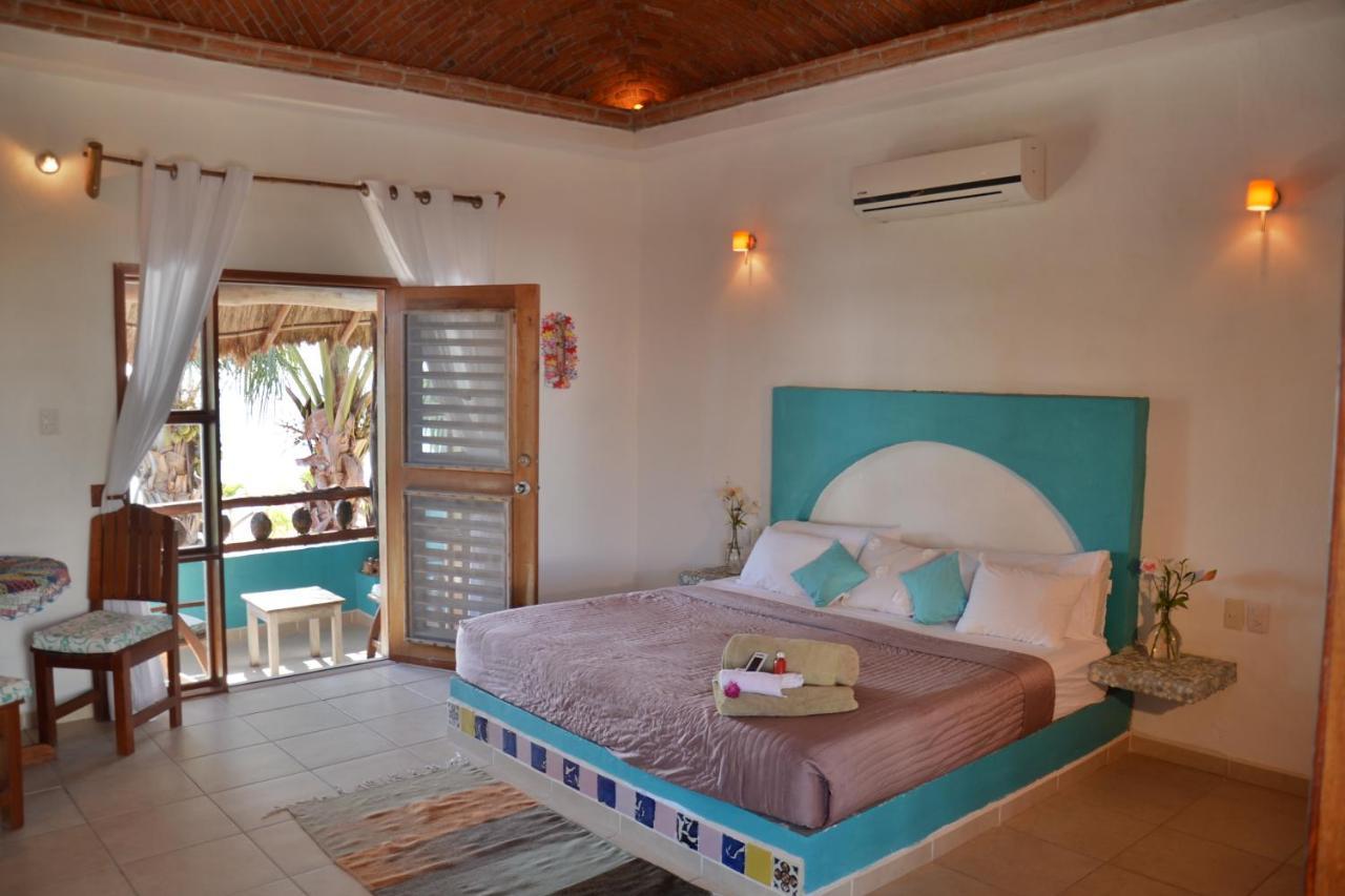 Nacional Beach Club & Bungalows Mahahual Exteriör bild