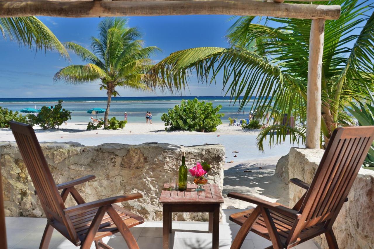 Nacional Beach Club & Bungalows Mahahual Exteriör bild