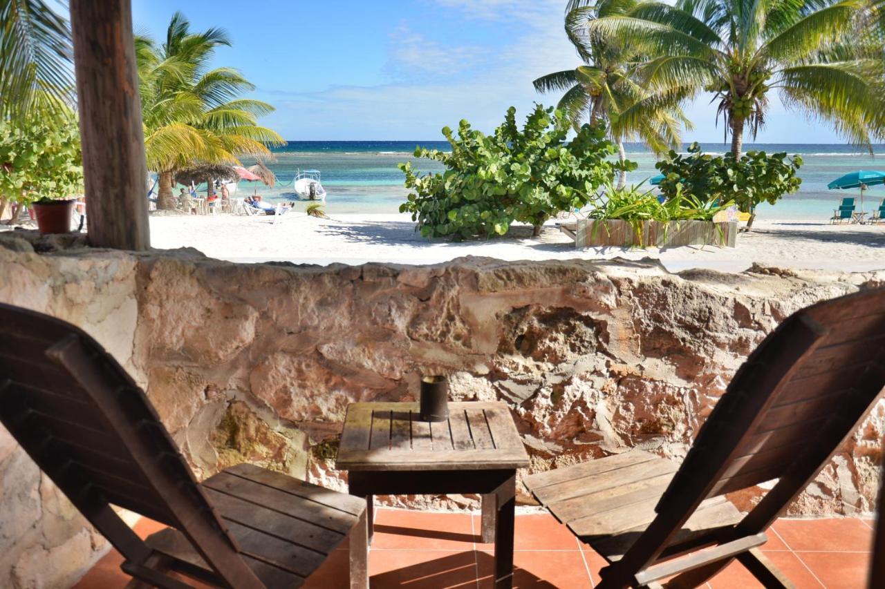Nacional Beach Club & Bungalows Mahahual Exteriör bild